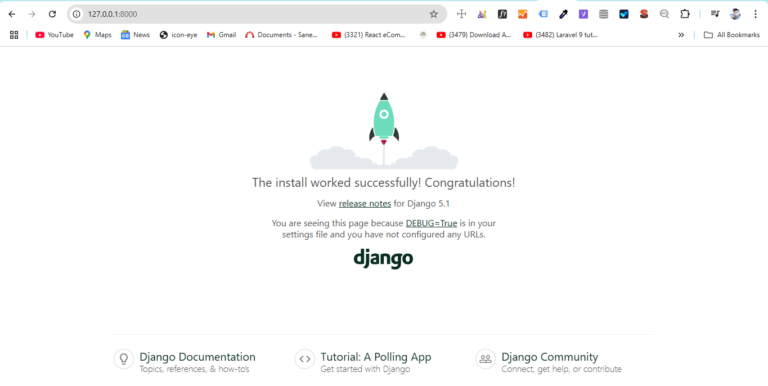 Installing and Setting Up a Django Project in Visual Studio Code